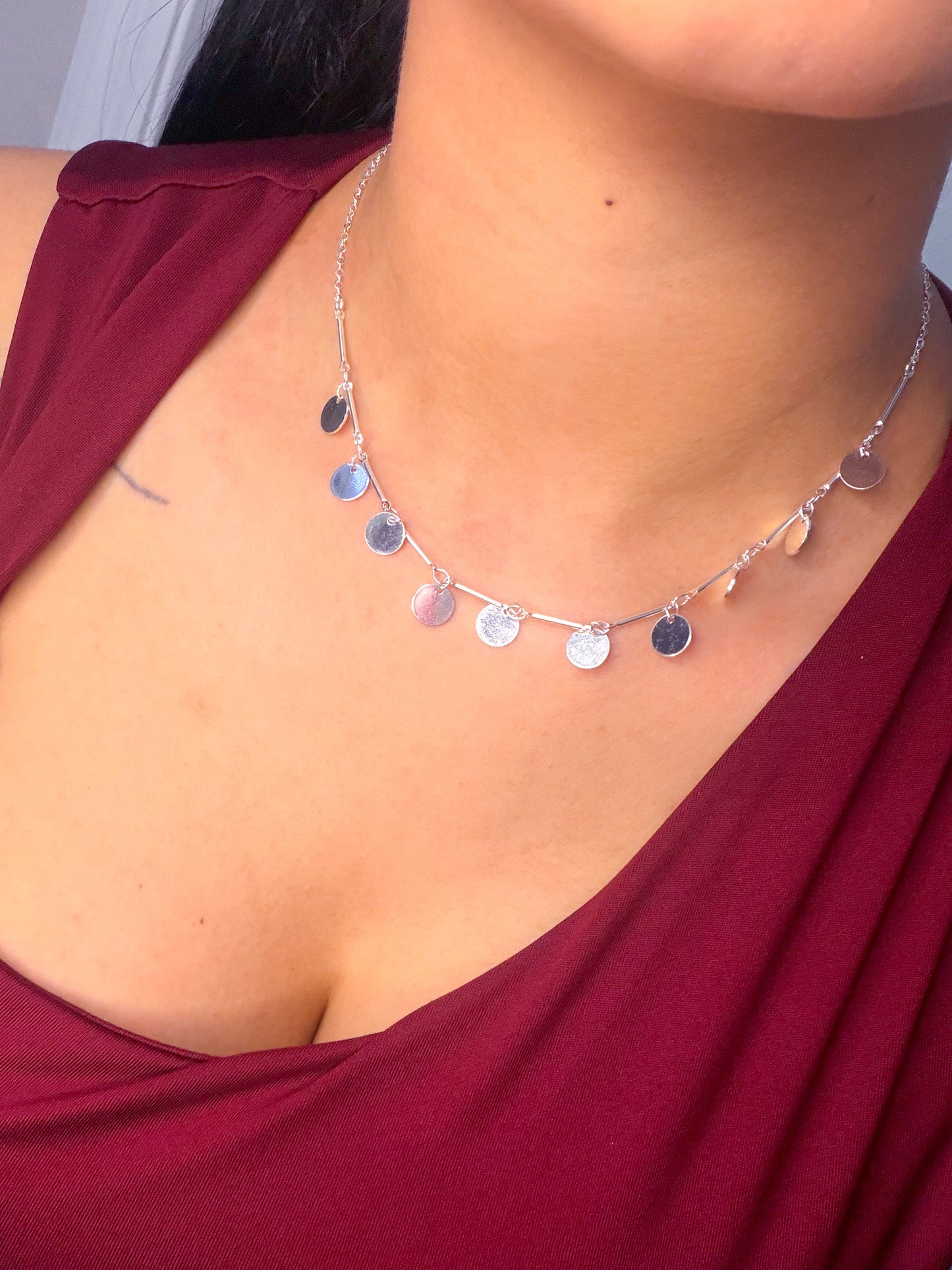 Silver Plated chocker