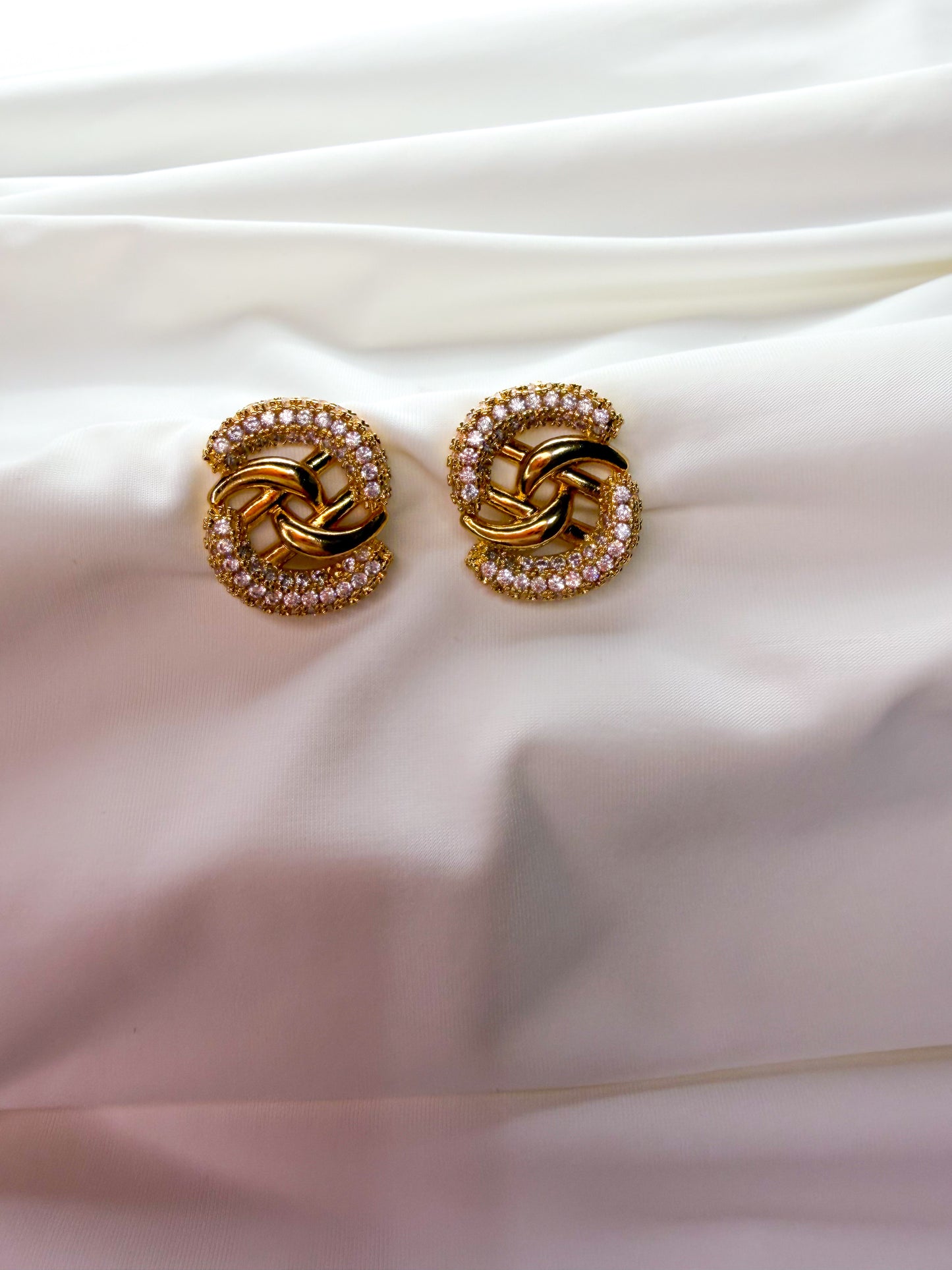 Earrings gold plated