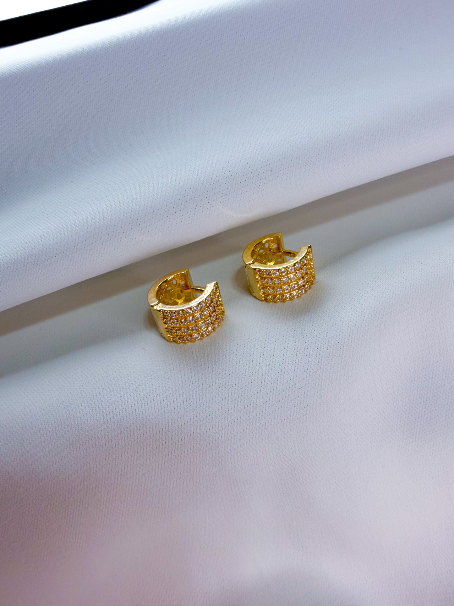 Minimalist Earrings gold plated