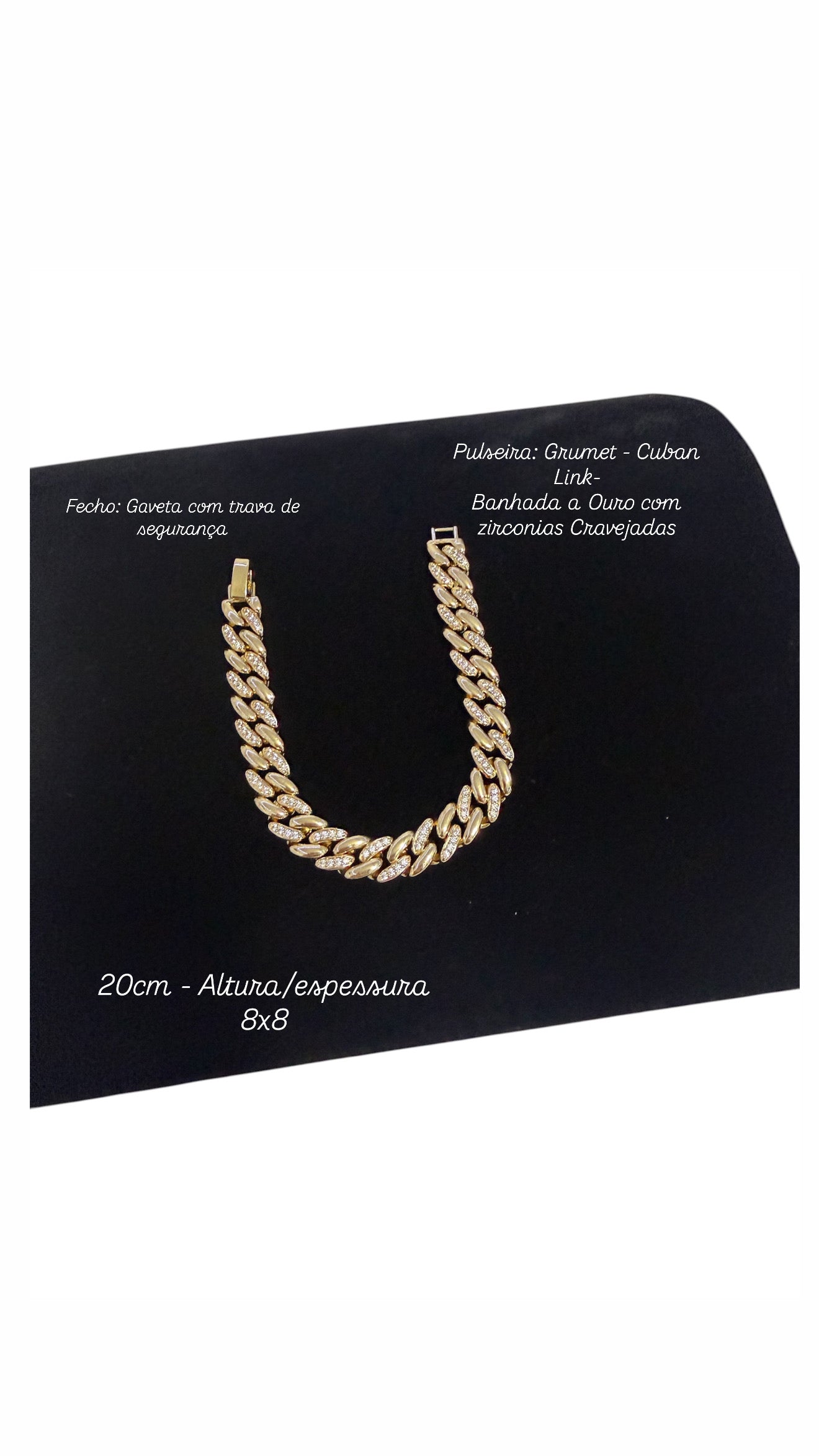 Mens bracelet grumet