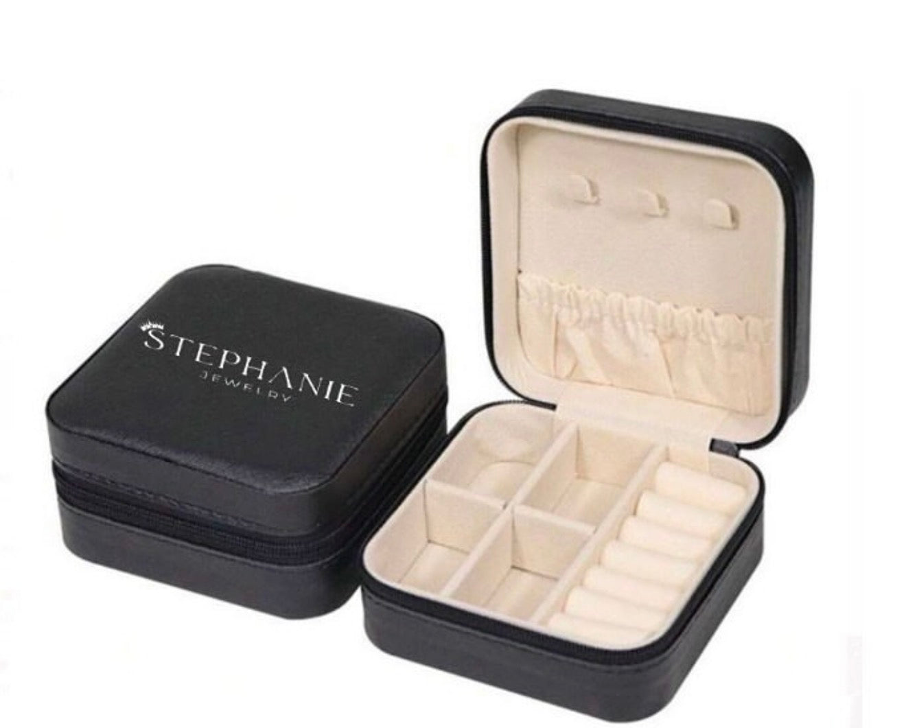 PERSONALIZED TRAVEL JEWELRY BOX