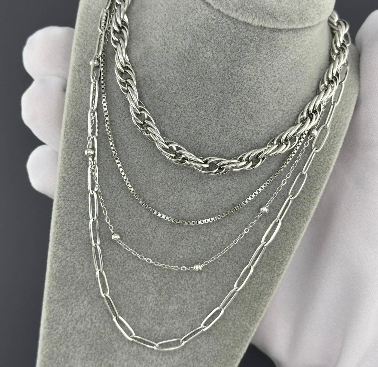 NECKLACE, STAINLESS STEEL