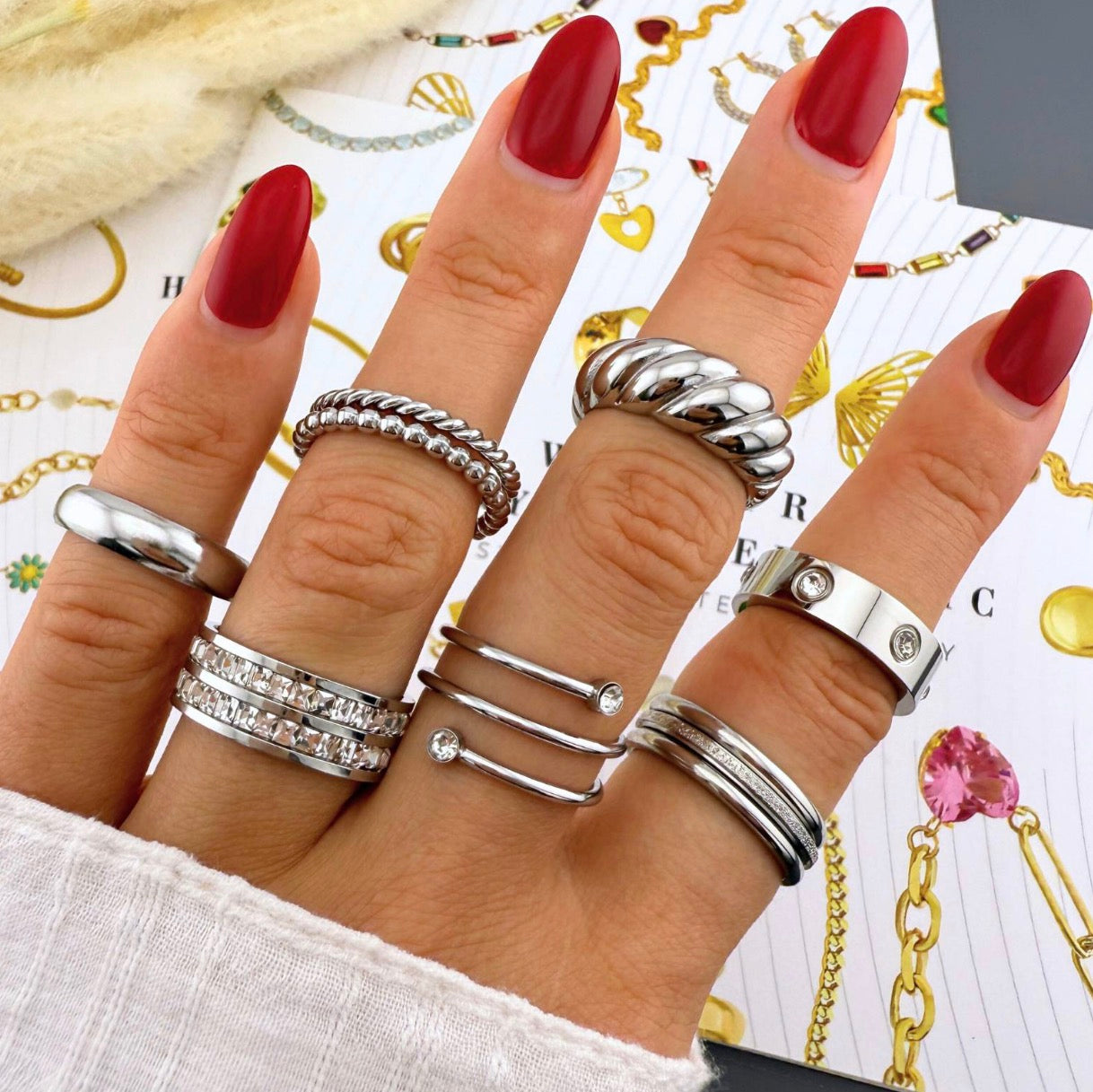 RING, STAINLESS STEEL