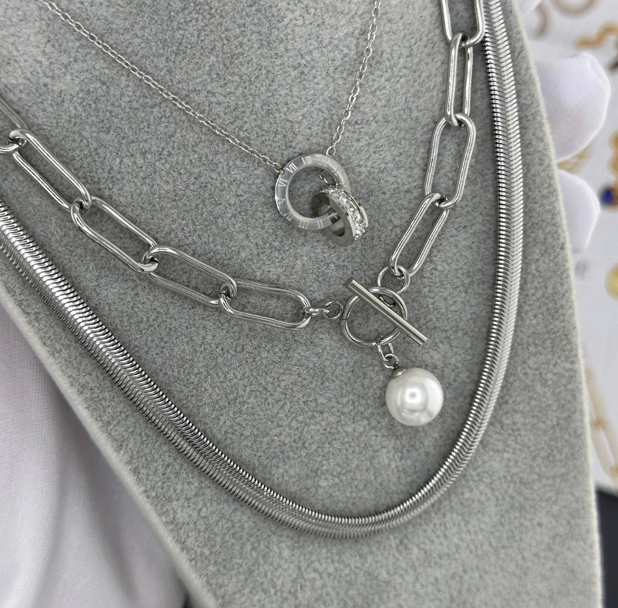NECKLACE, STAINLESS STEEL