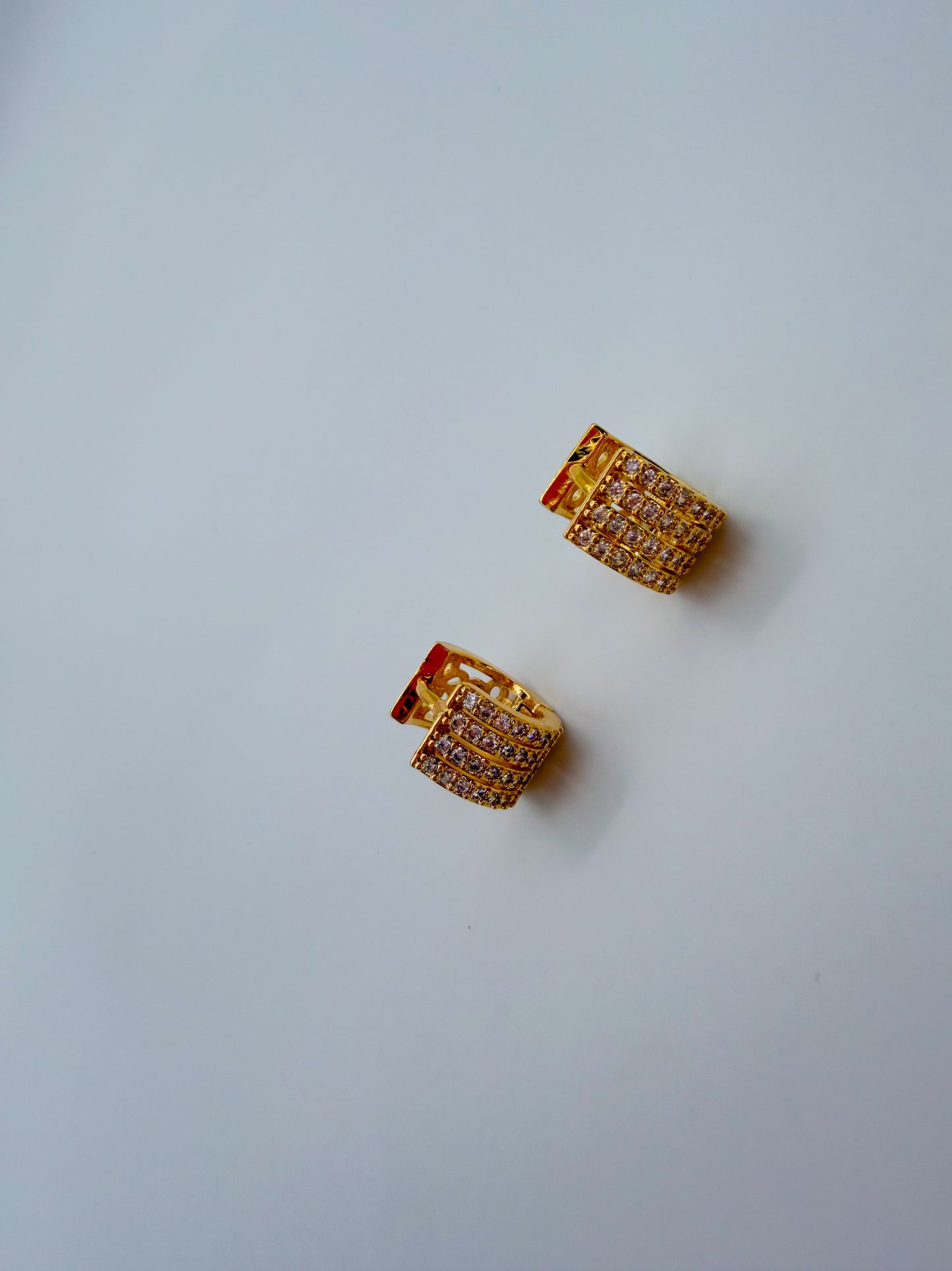 Minimalist Earrings gold plated