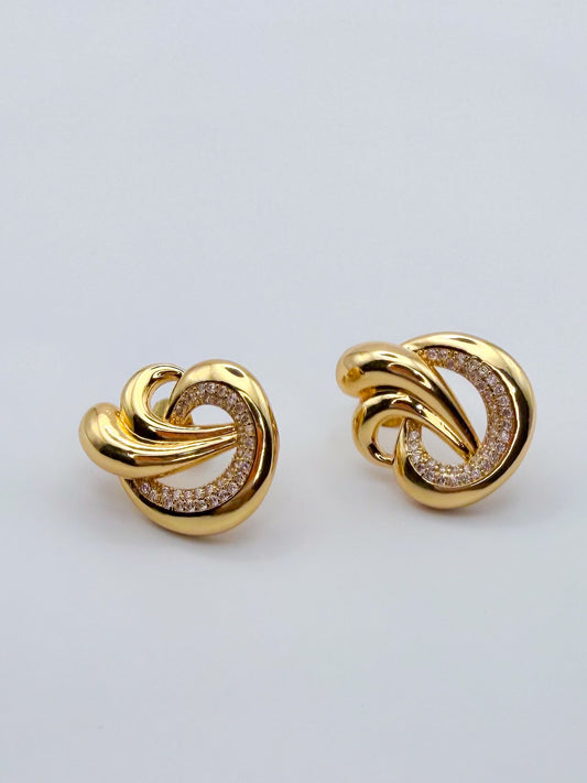 Earrings Gold plated