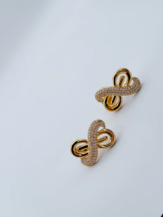 Earrings gold plated