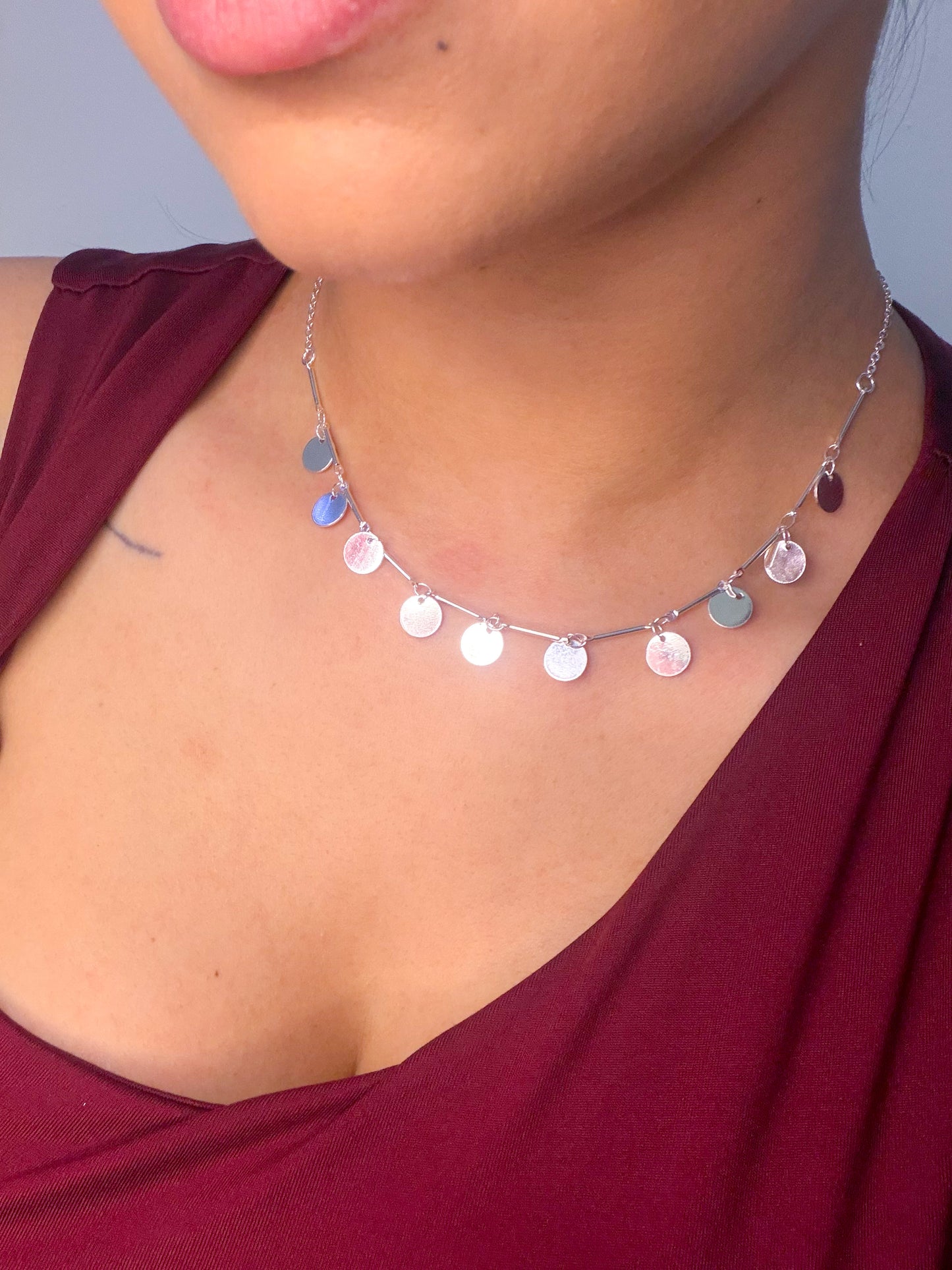 Silver Plated chocker