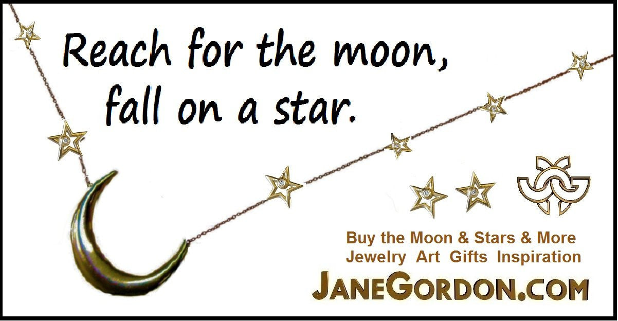 Stars- Three Stars Necklace-18K gold with diamonds-4