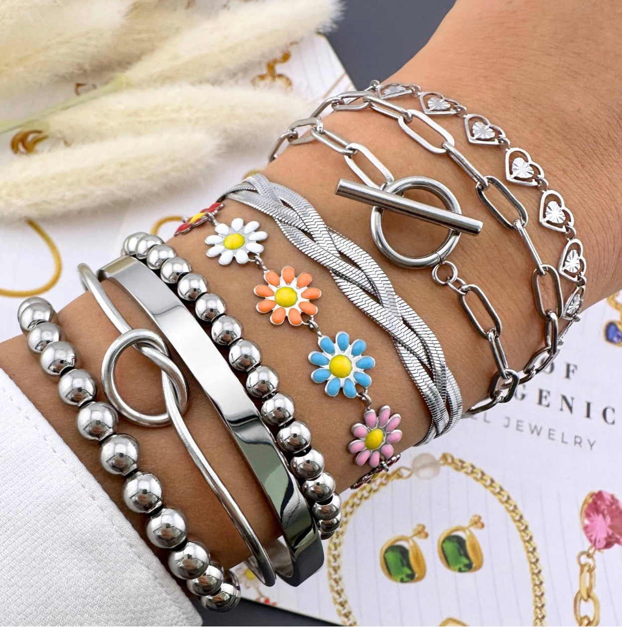 BRACELET, STAINLESS STEEL