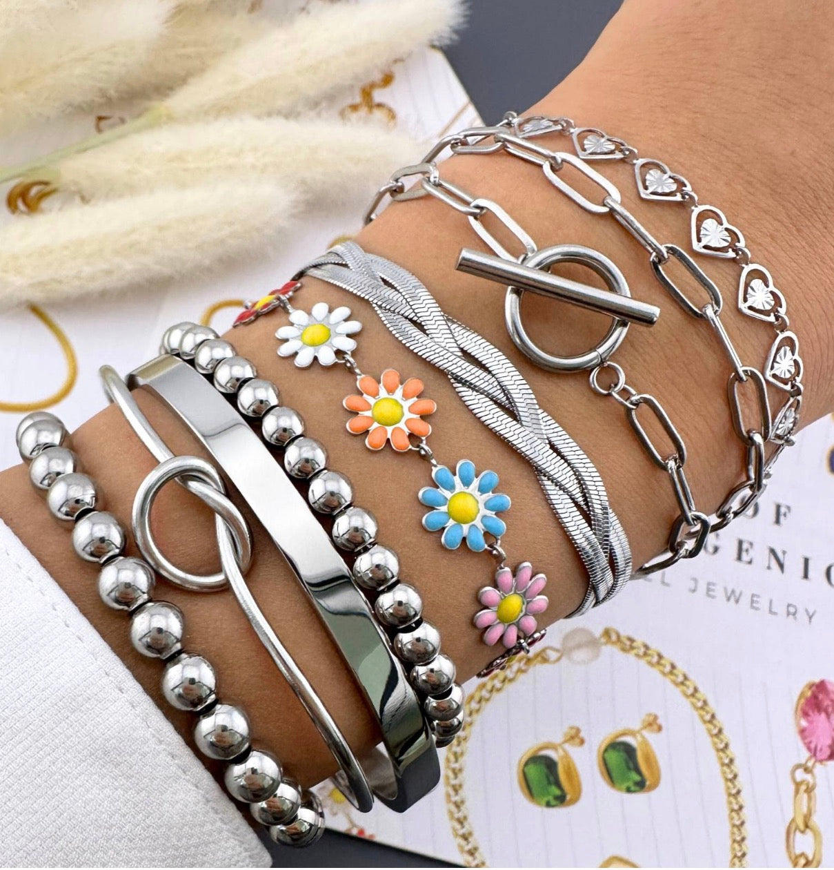 BRACELET, STAINLESS STEEL