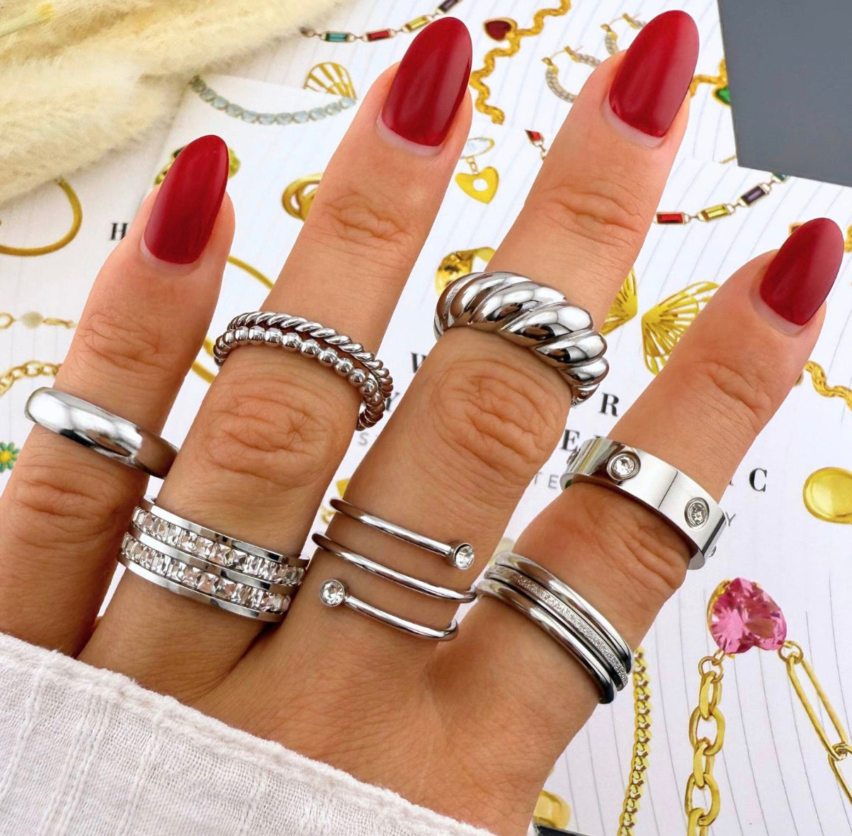 RING, STAINLESS STEEL