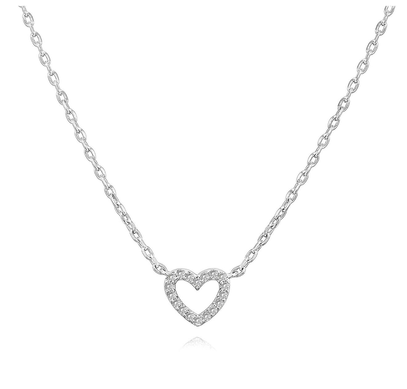 "HEARTS" NECKLACE, STAINLESS STEEL