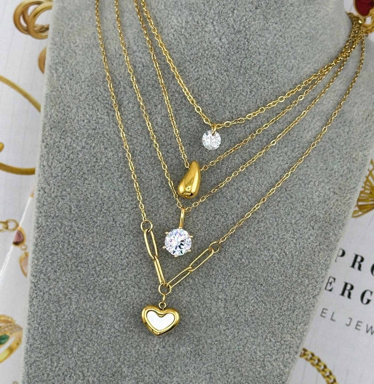NECKLACE,  GOLD
