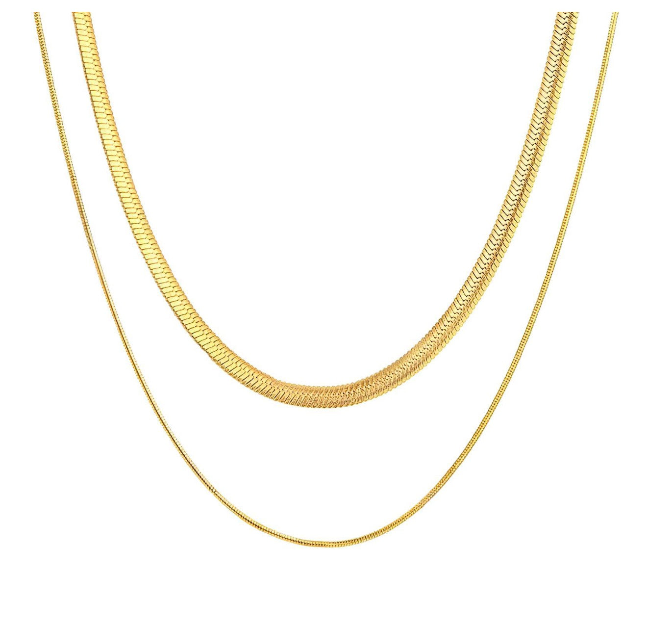 NECKLACE, GOLD PLATED
