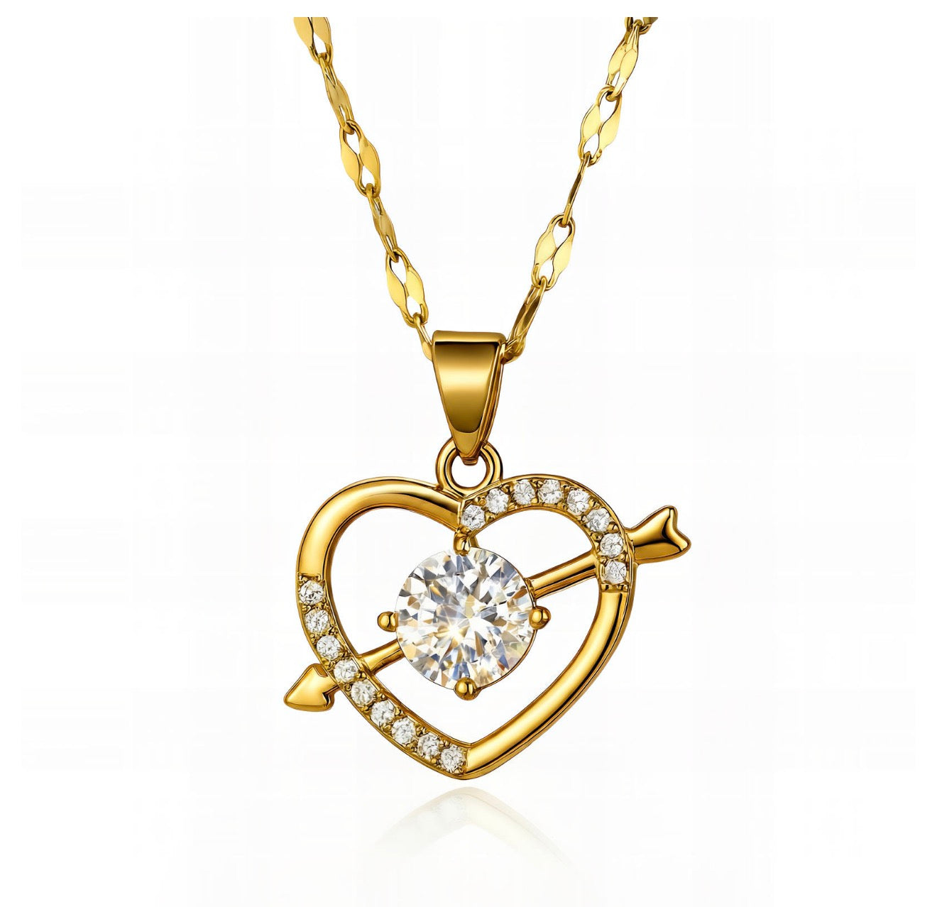 “HEARTS" NECKLACE,